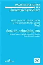 Book cover of denken, schreiben, tun by Magdolna Orosz