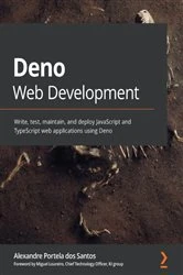 Book cover of Deno Web Development by Alexandre Portela dos Santos