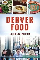 Book cover of Denver Food by Simone FM Spinner