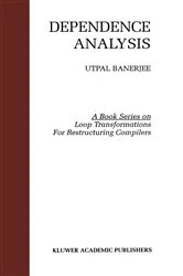 Book cover of Dependence Analysis by Utpal Banerjee