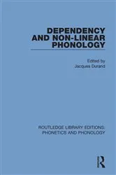 Book cover of Dependency and Non-Linear Phonology by Jacques Durand