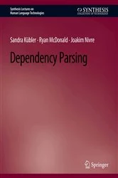 Book cover of Dependency Parsing by Sandra Kübler