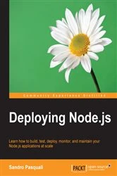 Book cover of Deploying Node.js by Sandro Pasquali