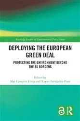 Book cover of Deploying the European Green Deal by Mar Campins Eritja