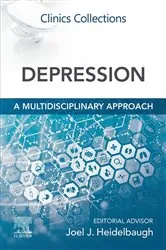 Book cover of Depression: A Multidisciplinary Approach by Joel J. Heidelbaugh MD