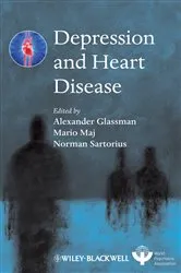 Book cover of Depression and Heart Disease by Alexander Glassman