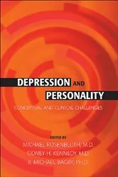 Book cover of Depression and Personality by Michael Rosenbluth