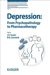 Book cover of Depression: From Psychopathology to Pharmacotherapy by J.F. Cryan
