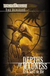 Book cover of Depths of Madness by Erik Scott De Bie