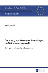 Book cover of Der Abzug von Vorsorgeaufwendungen im Einkommensteuerrecht by Unknown
