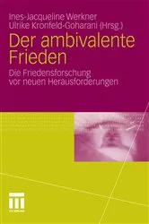 Book cover of Der ambivalente Frieden by Ines-Jacqueline Werkner
