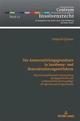 Book cover of Der Amtsermittlungsgrundsatz in Insolvenz- und Restrukturierungsverfahren by Unknown