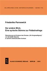Book cover of Der andere Blick by Friederike Pannewick