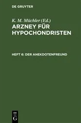 Book cover of Der Anekdotenfreund by K. M. Müchler