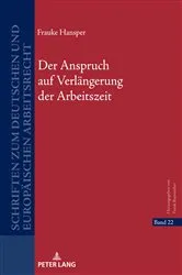 Book cover of Der Anspruch auf Verlaengerung der Arbeitszeit by Frank Bayreuther