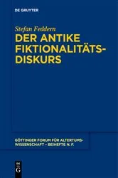 Book cover of Der antike Fiktionalitätsdiskurs by Stefan Feddern