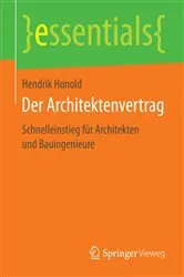Book cover of Der Architektenvertrag by Unknown