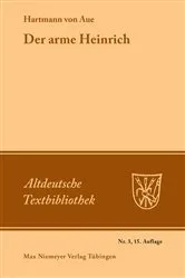 Book cover of Der arme Heinrich (15th ed.) by Hartmann von Aue