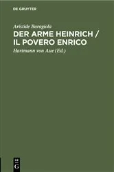 Book cover of Der arme Heinrich / Il povero Enrico by Aristide Baragiola