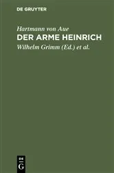 Book cover of Der arme Heinrich by Unknown
