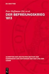 Book cover of Der Befreiungskrieg 1813 by Peter Hoffmann