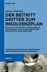 Book cover of Der Beitritt Dritter zum Insolvenzplan by Unknown