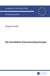 Book cover of Der betriebliche Datenschutzbeauftragte by Unknown