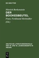 Book cover of Der Bookesbeutel by Hinrich Borkenstein