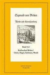Book cover of Der Briefwechsel zwischen Sigmund von Birken und Magnus Daniel Omeis, Joachim Heinrich Hagen, Sebastian Seelmann und Georg Wende by Hartmut Laufhütte