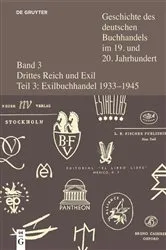 Book cover of Der Buchhandel im deutschsprachigen Exil 1933-1945 by Ernst Fischer
