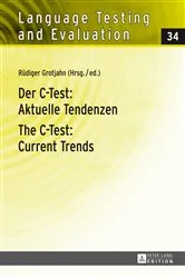 Book cover of Der C-Test: Aktuelle Tendenzen / The C-Test: Current Trends by Unknown