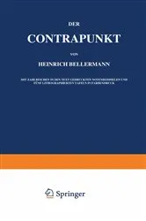 Book cover of Der Contrapunkt (4th ed.) by Heinrich Bellermann
