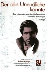 Book cover of Der das Unendliche kannte (2nd ed.) by Robert Kanigel