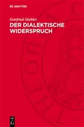 Book cover of Der dialektische Widerspruch by Gottfried Stiehler
