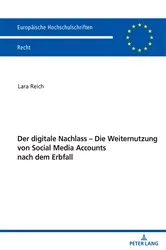 Book cover of Der digitale Nachlass by Lara Reich