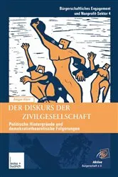 Book cover of Der Diskurs der Zivilgesellschaft by Ansgar Klein