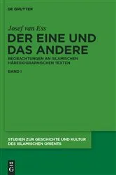 Book cover of Der Eine und das Andere by Josef van Ess