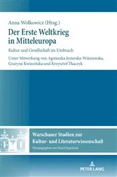 Book cover of Der Erste Weltkrieg in Mitteleuropa by Karol Sauerland