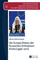Book cover of Der Europa-Diskurs der Russischen Orthodoxen Kirche (1996–2011) by Vasilios N. Makrides