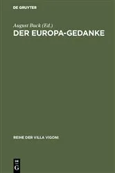 Book cover of Der Europa-Gedanke by August Buck