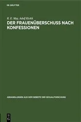 Book cover of Der Frauenüberschuß nach Konfessionen by R. E. May