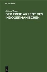 Book cover of Der freie Akzent des Indogermanischen by Unknown