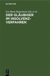 Book cover of Der Gläubiger im Insolvenzverfahren by Unknown