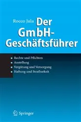 Book cover of Der GmbH-Geschäftsführer by Unknown