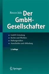 Book cover of Der GmbH-Gesellschafter (3rd ed.) by Rocco Jula