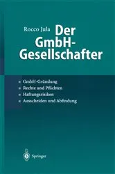 Book cover of Der GmbH-Gesellschafter by Rocco Jula