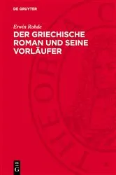 Book cover of Der griechische Roman und seine Vorläufer (4th ed.) by Erwin Rohde