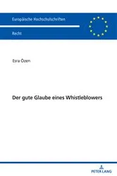Book cover of Der gute Glaube eines Whistleblowers by Unknown