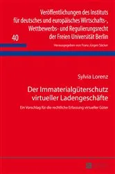 Book cover of Der Immaterialgueterschutz virtueller Ladengeschaefte by Unknown