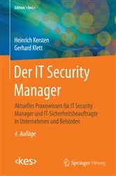 Book cover of Der IT Security Manager (4th ed.) by Heinrich Kersten